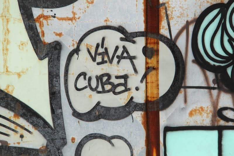 Viva Cuba, Grafiti